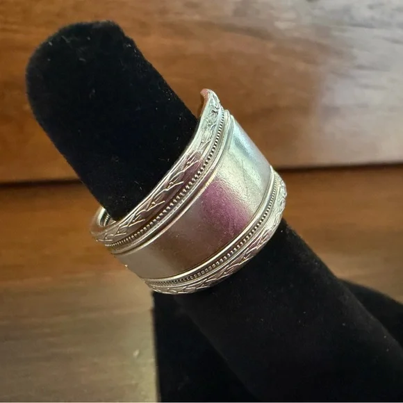 Handmade Spoon Ring - Picture 4 of 13
